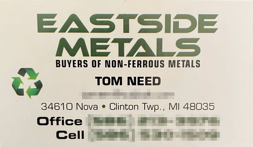 最新の会社の事例について 2016年5月に米国向け銅線グラニュレーター