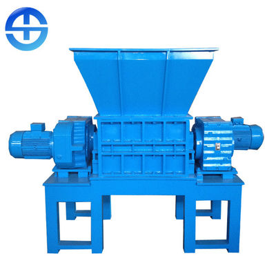 高性能二重シャフトのシュレッダー強い寸断力PLCの制御システム