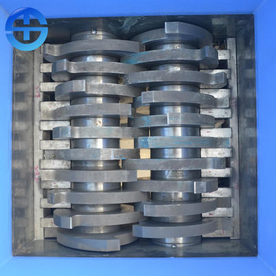 高性能二重シャフトのシュレッダー強い寸断力PLCの制御システム