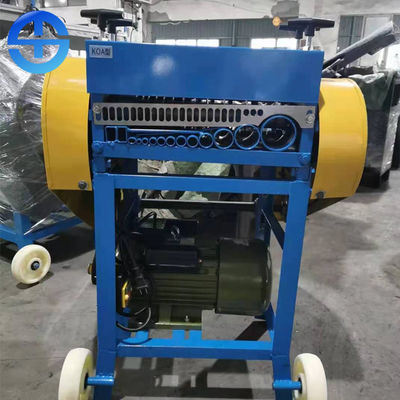 二重転がり二重ナイフの銅線除去機械3つのKw