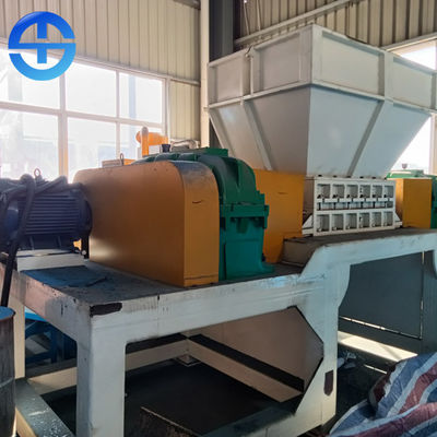 2*22kw力2-3 Ton/Hの理性的な屑鉄のシュレッダー2シャフト