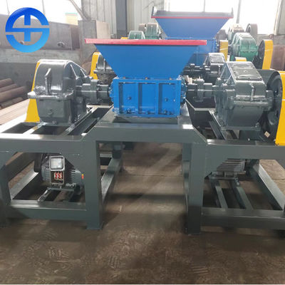 機械金属のシュレッダーをリサイクルする400-500kg/H力11kwの屑鉄